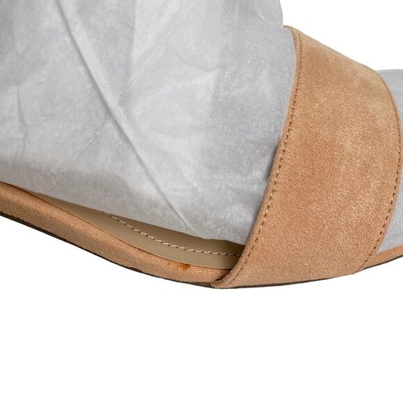 Womens Style Charles Kim Sandals Open Toe Strappy Sandal Beige Nude Size 10 M - Picture 9 of 9